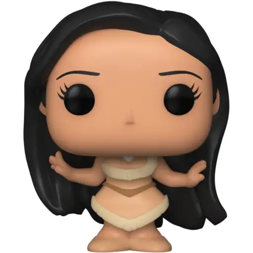 Blister 4 figuras bitty pop disney princesas bella