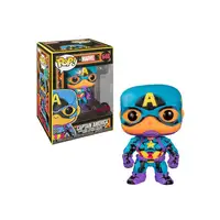 Figura pop marvel black light captain america