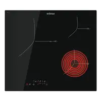 Edesa EVT-6328 R Negro Integrado 59 cm Cerámico 3 zona(s)