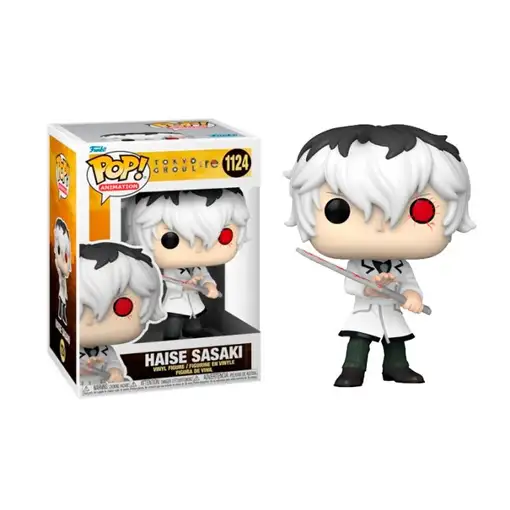 Funko pop animation: tokyo ghoul:re - haise sasaki