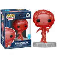 Figura pop marvel infinity saga black widow red