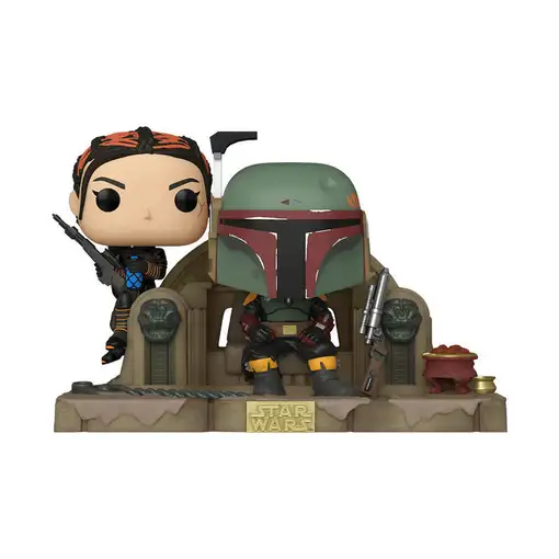 Figura pop star wars mandalorian boba fett and fennec shand