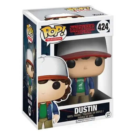 Figura pop stranger things dustin with compass