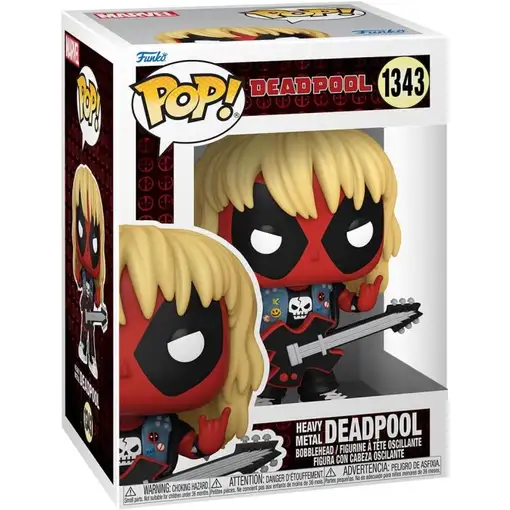 Funko pop marvel deadpool metal band 76078