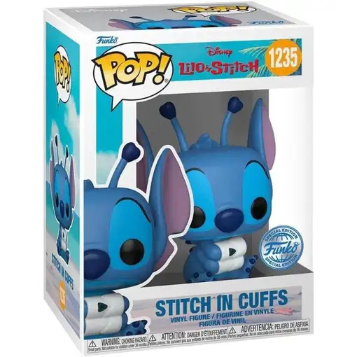 Funko pop disney lilo & stitch stitch in cuffs exclusivo 66486