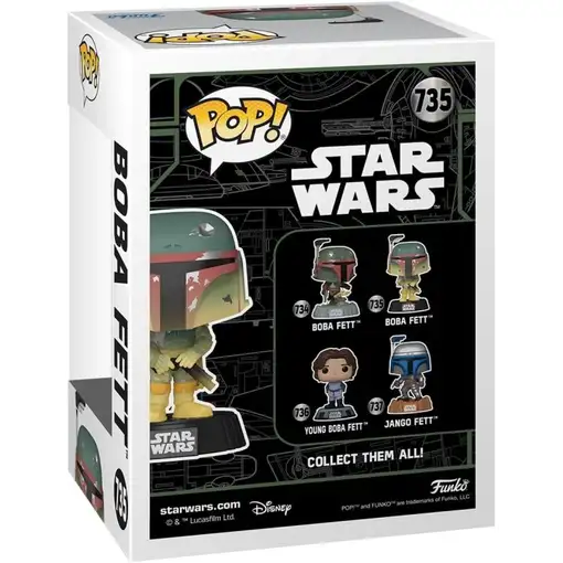 Figura pop star wars boba fett