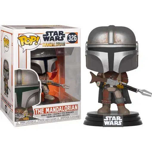 Figura pop star wars mandalorian the mandalorian