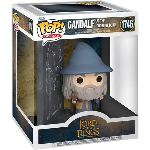 Funko pop deluxe el seÑor de los anillos gandalf doors of durin