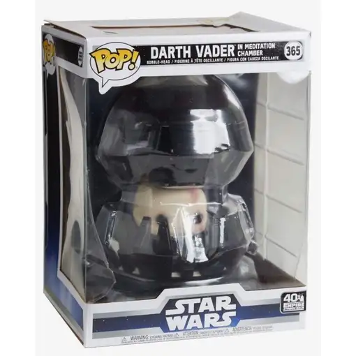 Funko pop darth vader in meditation chamber - star wars 40th anniversary