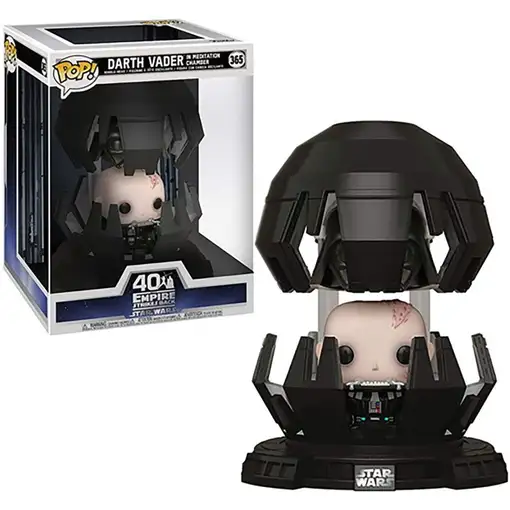 Funko pop darth vader in meditation chamber - star wars 40th anniversary