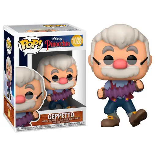 Figura pop disney pinocho geppetto with accordion Figura pop disney pinocho geppetto with accordion