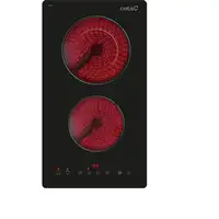 CATA TD 3002 BK Negro Integrado 29 cm Cerámico 2 zona(s)