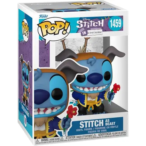 Funko pop stitch de bestia 1459 - lilo y stitch - 889698751629