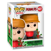 Figura pop peanuts charlie brown with tree