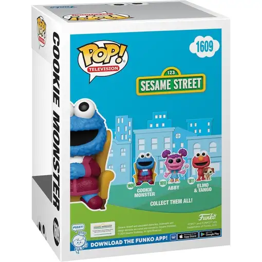 Figura pop sesame street cookie monster