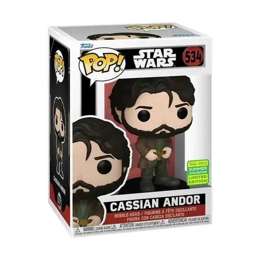 Figura pop star wars cassian andor exclusive