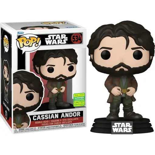 Figura pop star wars cassian andor exclusive