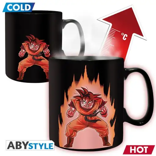 Taza Térmica de Cerámica Abystyle Dragon Ball Modelo Goku