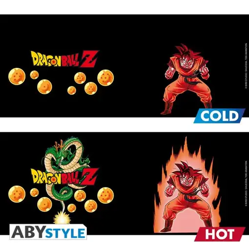Taza Térmica de Cerámica Abystyle Dragon Ball Modelo Goku