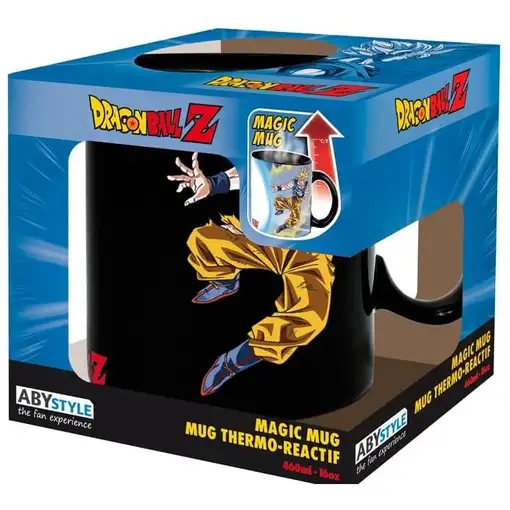 Taza Térmica de Cerámica Abystyle Dragon Ball Modelo Goku Vs Buu