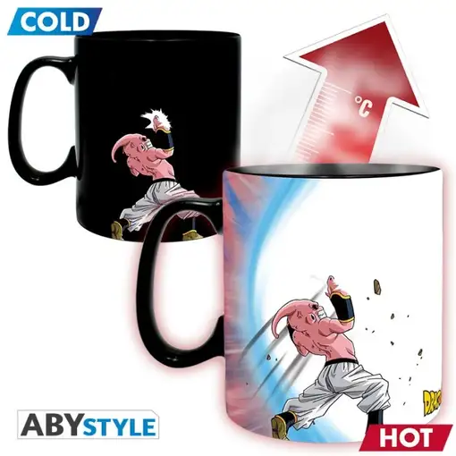 Taza Térmica de Cerámica Abystyle Dragon Ball Modelo Goku Vs Buu
