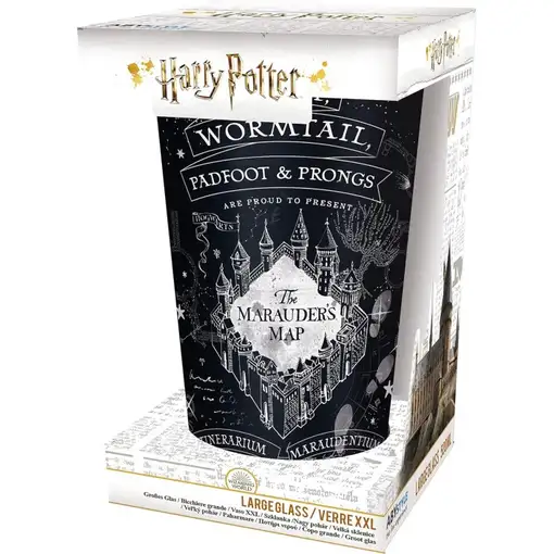 Vaso Abystyle XXL Harry Potter Modelo Mapa de Merodeadores