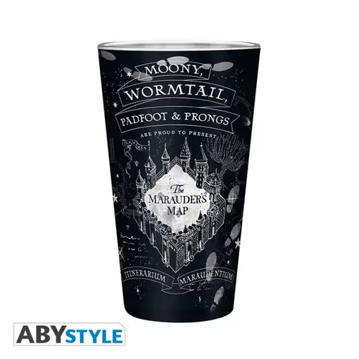 Vaso Abystyle XXL Harry Potter Modelo Mapa de Merodeadores