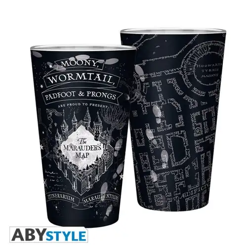 Vaso Abystyle XXL Harry Potter Modelo Mapa de Merodeadores
