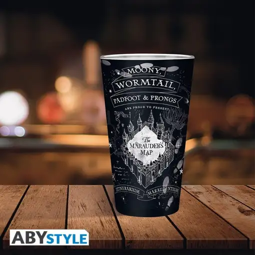 Vaso Abystyle XXL Harry Potter Modelo Mapa de Merodeadores