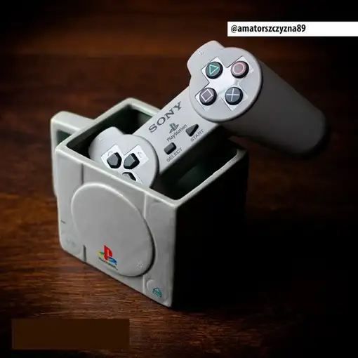 Taza de Cerámica 3D Abystyle Play Station Modelo Consola