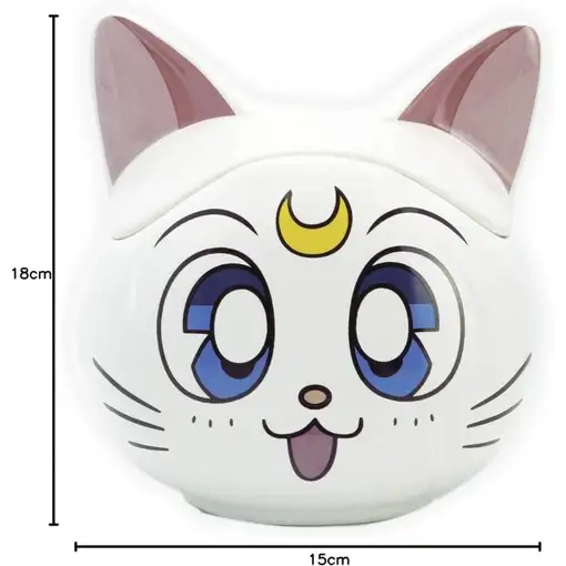 Taza de Cerámica Abystyle Sailor Moon Modelo Artemis