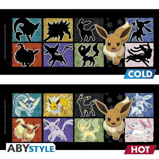 Taza Térmica de Cerámica Abystyle Pokémon Modelo Eevee