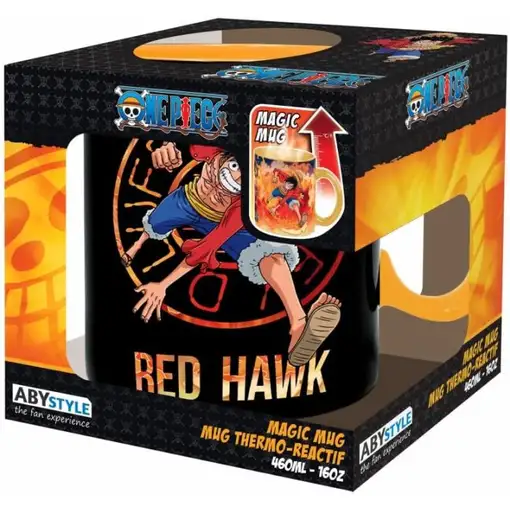 Taza Térmica de Cerámica Abystyle One Piece Modelo Luffy & Sabo Taza Térmica de Cerámica Abystyle One Piece Modelo Luffy & Sabo