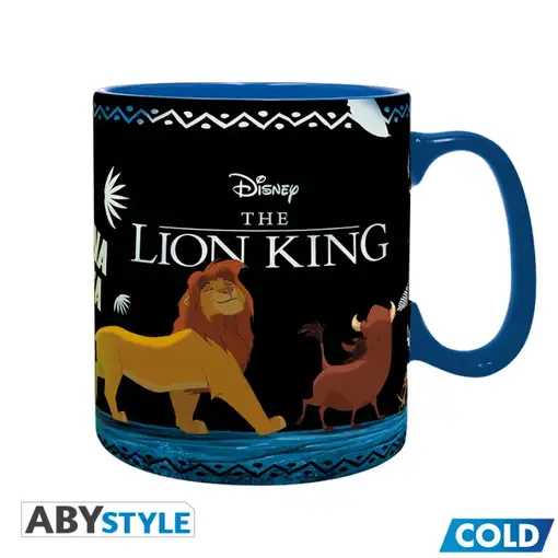 Taza Térmica de Cerámica Abystyle Disney Modelo El Rey León