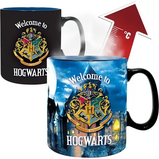 Taza Térmica de Cerámica Abystyle Harry Potter Modelo Carta