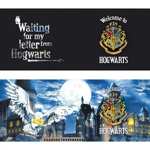 Taza Térmica de Cerámica Abystyle Harry Potter Modelo Carta