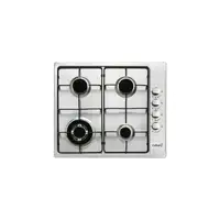CATA GI 6031 X Negro, Acero inoxidable Integrado Encimera de gas 4 zona(s)