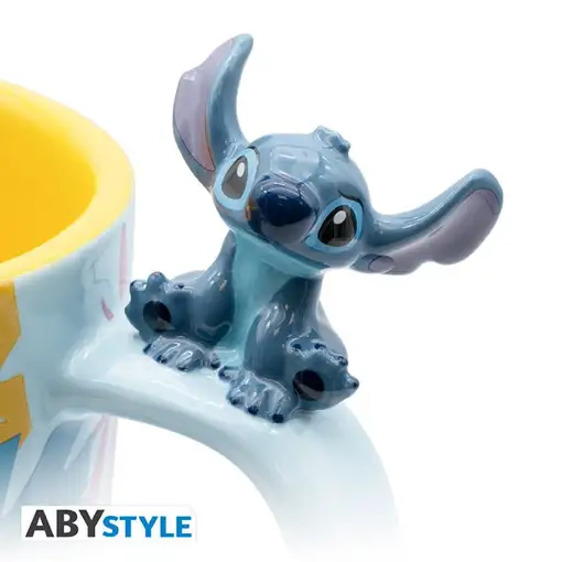 Taza de Cerámica Abystyle Disney Modelo Stitch Hawaiano
