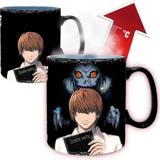 Taza Térmica de Cerámica Abystyle Death Note Modelo Kira & L