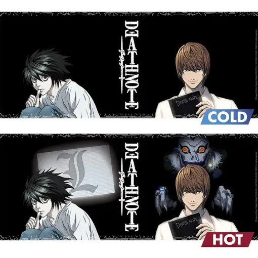 Taza Térmica de Cerámica Abystyle Death Note Modelo Kira & L