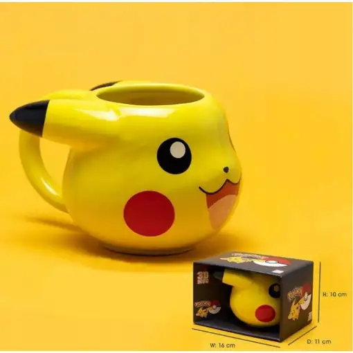 Taza de cerámica 3D Pokemon Modelo Pikachu GB Eye Limited