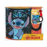 Taza Térmica de Cerámica Abystyle Disney Modelo Lilo & Stitch