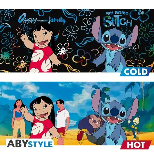 Taza Térmica de Cerámica Abystyle Disney Modelo Lilo & Stitch