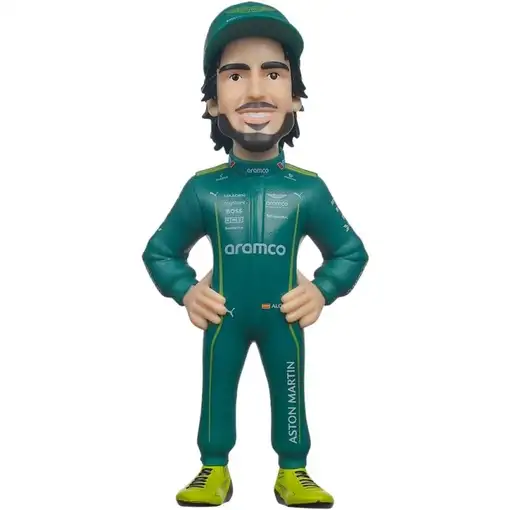 Figura Minix Formula 1 Aston Martin Fernando Alonso Modelo 107