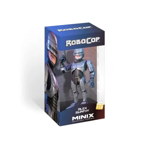 Figura Minix Robocop Alex Murphy Modelo 118