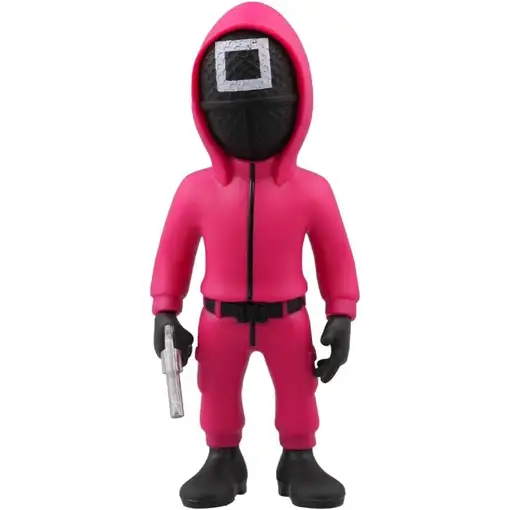 Figura Minix El Juego del Calamar S2 Guardia Enmascarado Cuadrado Modelo 158