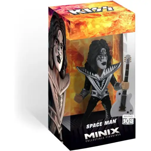 Figura Minix Música Kiss Space Man Modelo 103