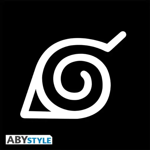 Gorra Abystyle Naruto Shippuden Modelo Konoha Color Negra