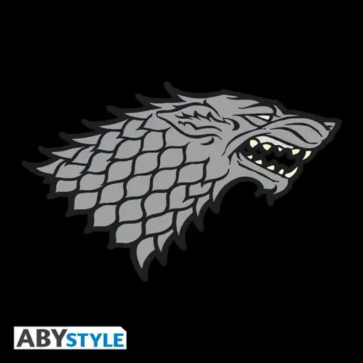 Gorra Abystyle Juego de Tronos Modelo Stark Color Negra