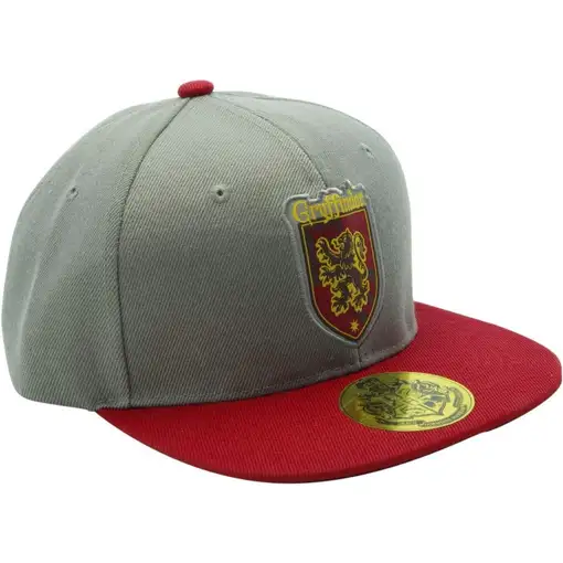Gorra Abystyle Harry Potter Modelo Gryffindor Color Gris
